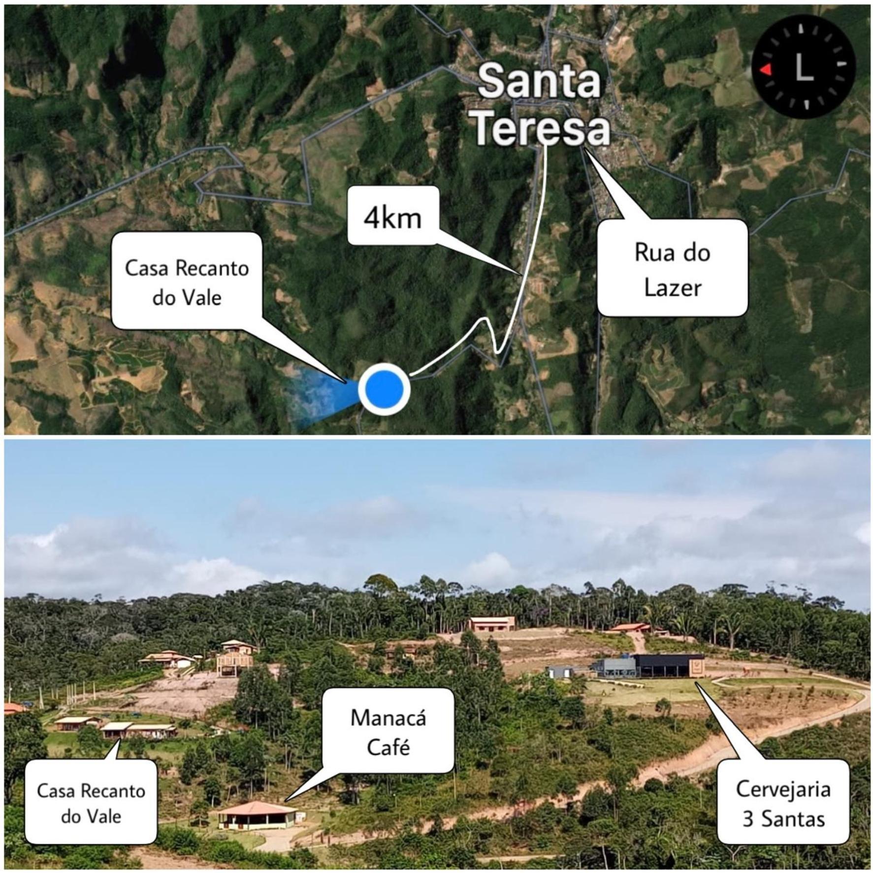 Casa De Campo No Caravaggio Ao Lado Da Cervejaria Tres Santas Санта-Тереза Экстерьер фото